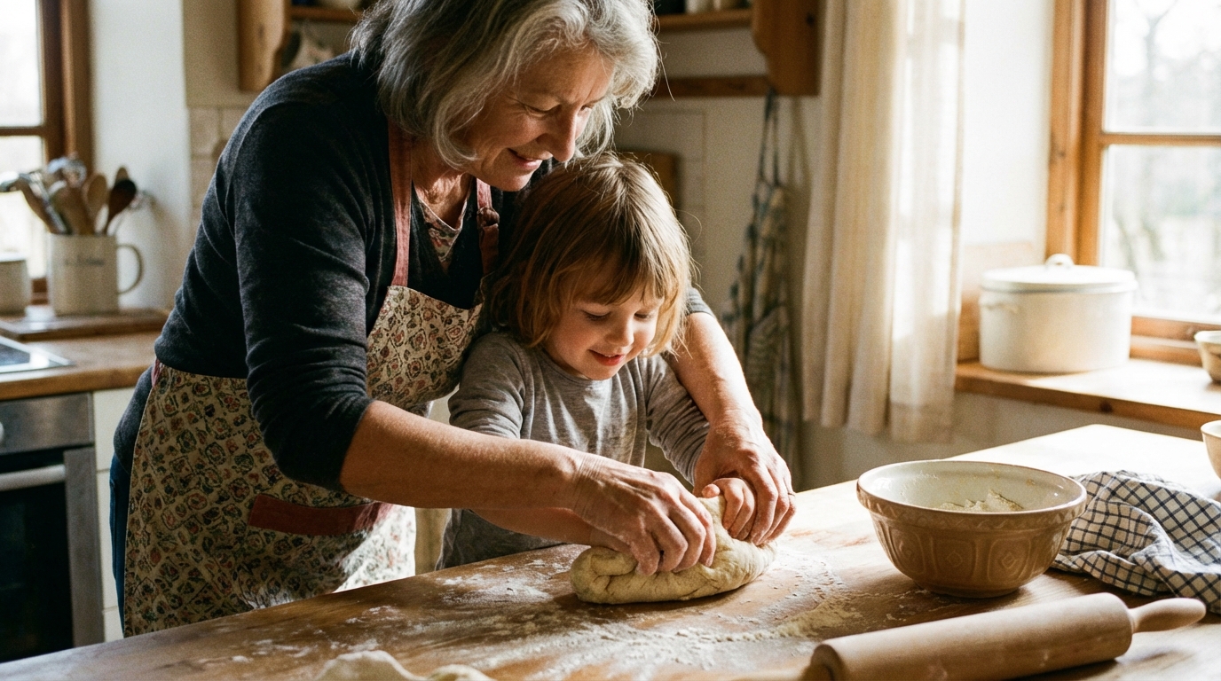 Cooking as a Way to Care for Grandchildren