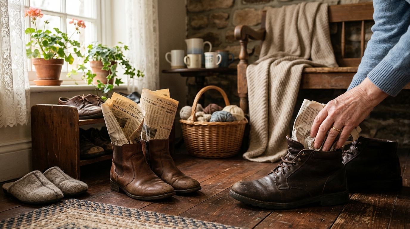 Why People Used to Put Newspaper in Their Shoes (And Why You Should Too)