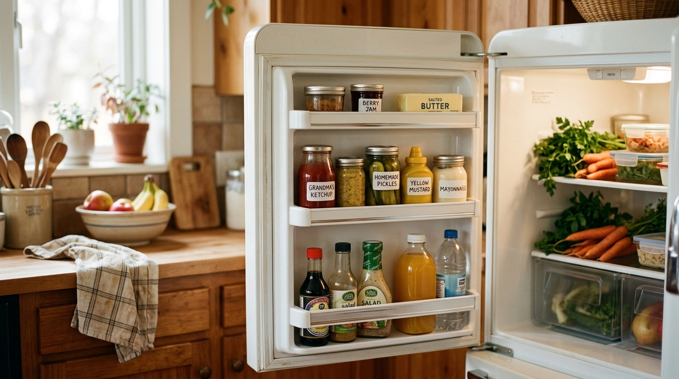 Stop Putting These 5 Things in the Fridge Door