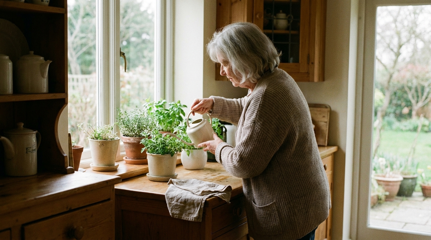 Plaats maken voor dagelijkse geruststelling