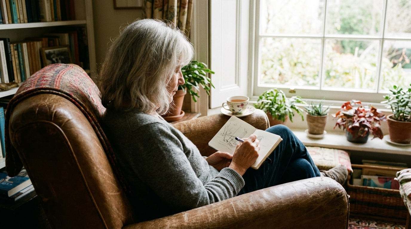 Tijd maken voor stille creatief werk