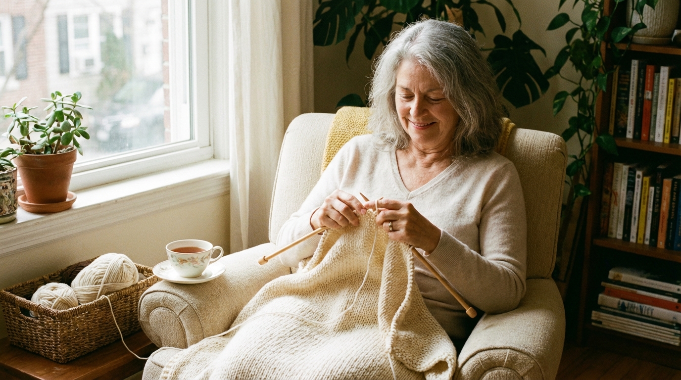 De Stille Voldoening van Met de Hand Afmaken