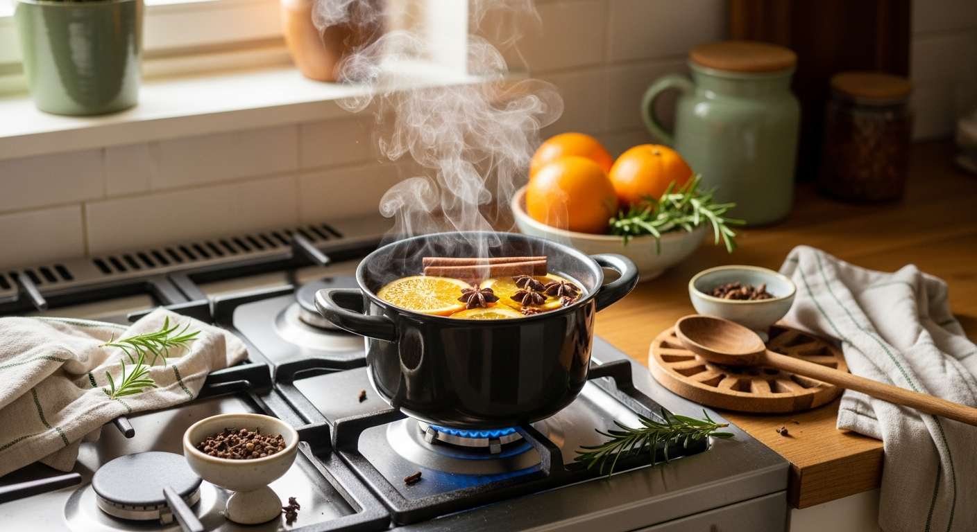 Als je huis muffig ruikt, probeer deze simpele keukentruc