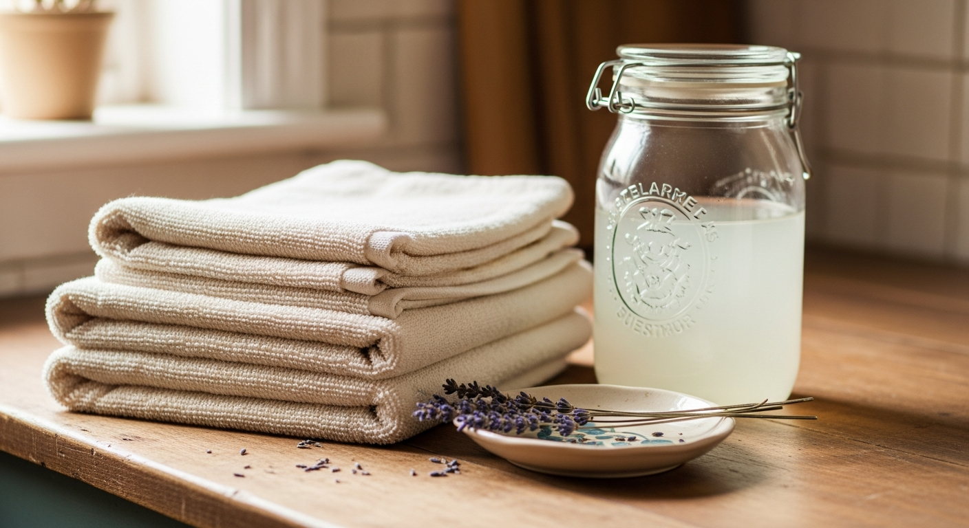 Als je handdoeken hard voelen na het wassen, deze eenvoudige truc lost het op