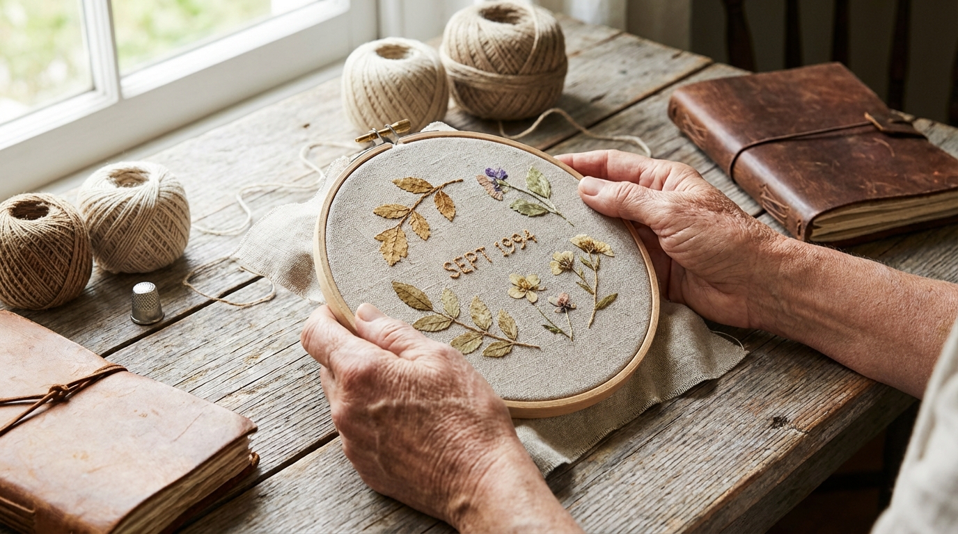 Handwerk als manier om de tijd in te delen