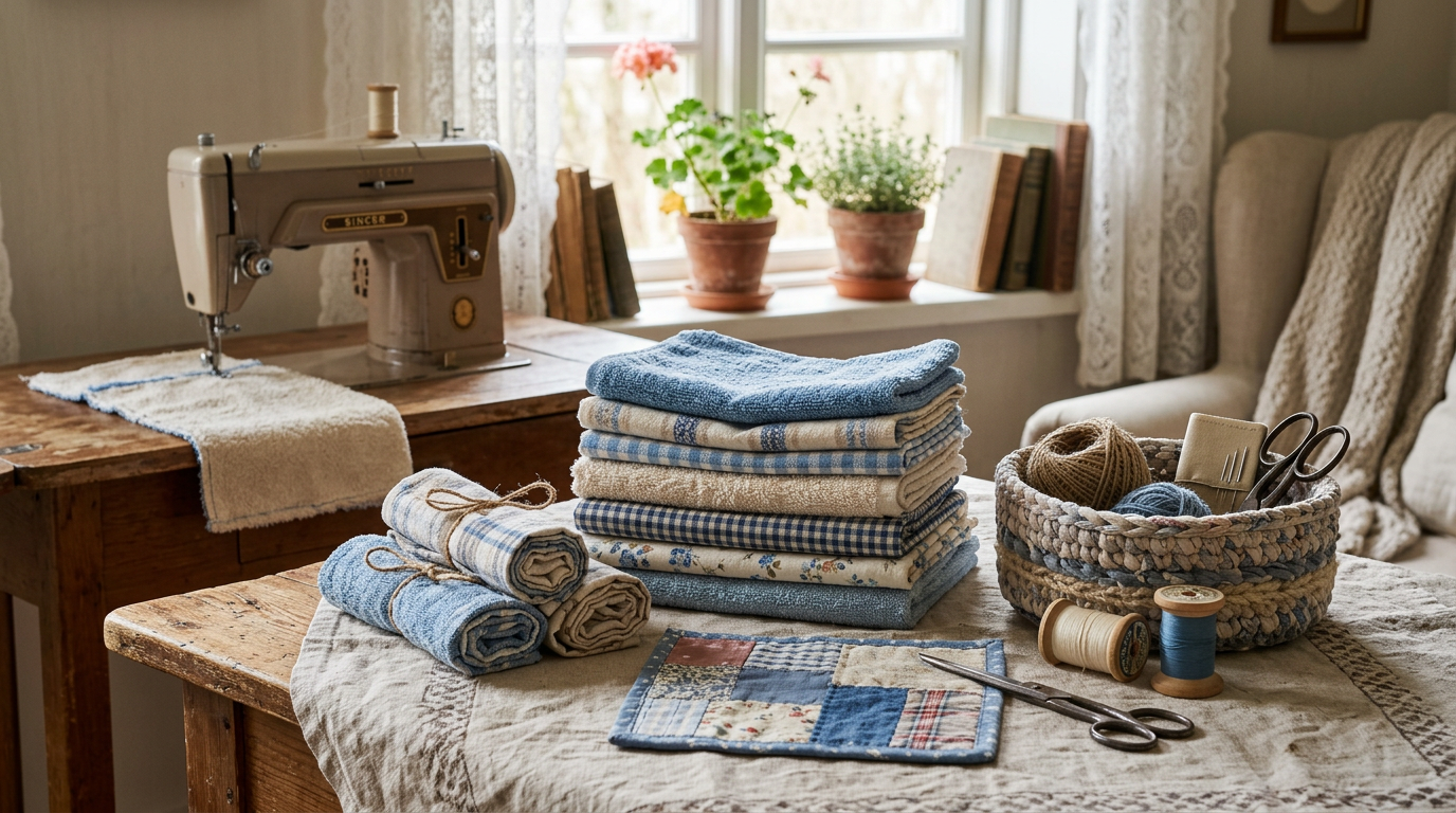 Stop met het weggooien van oude handdoeken – Hier is een slim gebruik