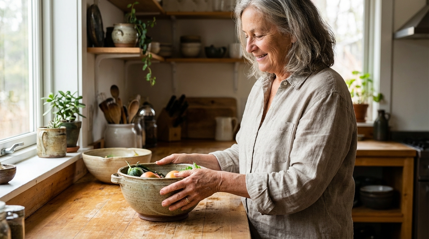 Handwerk maken dat voor dagelijks gebruik bestemd is
